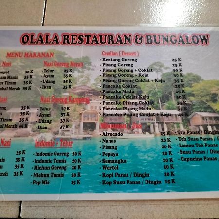 Olala Bungalows And Restaurant Sabang  Exterior foto